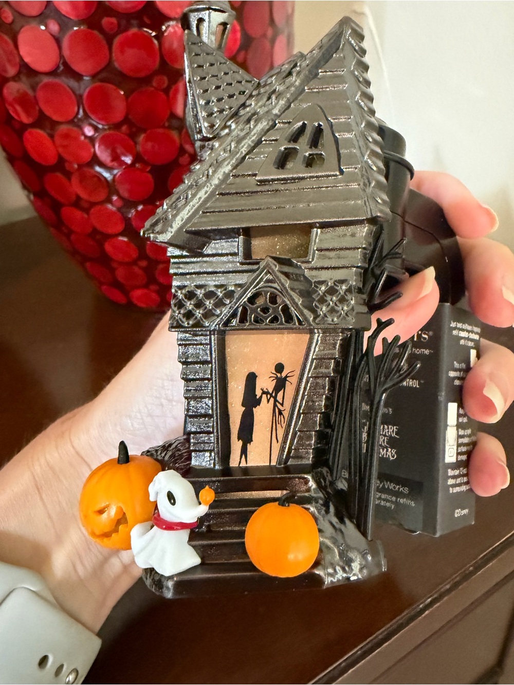 BBW Jack Skellington's Home Scent Control Nightlight Wallflowers Fragrance Plug - Picture 6 of 16